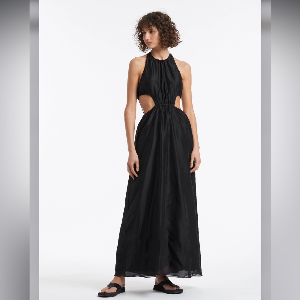 Black Backless Dress